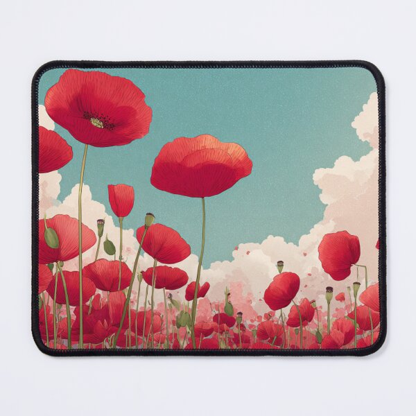 Item preview, Poppy Field designed and sold by bubblyrainbow.