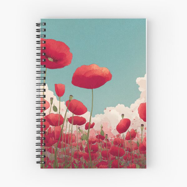 Item preview, Poppy Field designed and sold by bubblyrainbow.