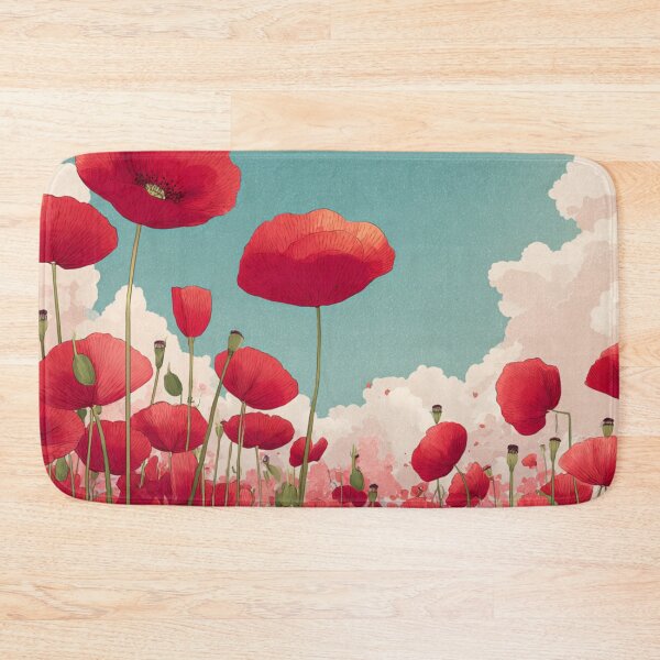 Item preview, Poppy Field designed and sold by bubblyrainbow.