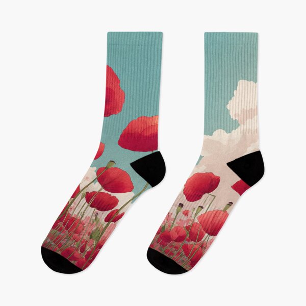 Item preview, Poppy Field designed and sold by bubblyrainbow.
