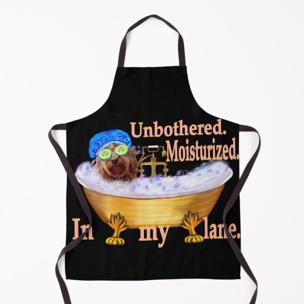 Item preview, Unbothered Moisturized In My Lane Cavapoo Dog Spa designed and sold by Artonmytee.