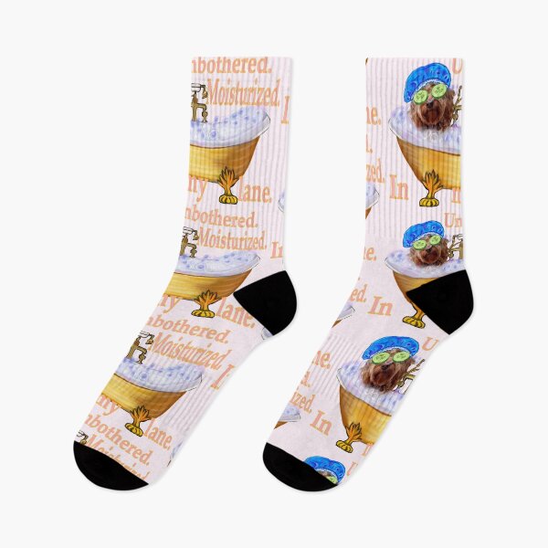 Item preview, Unbothered Moisturized In My Lane Cavapoo Dog Spa designed and sold by Artonmytee.