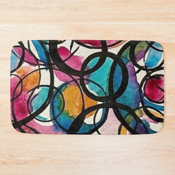 Item preview, Watercolor Circles  designed and sold by DDLeach.