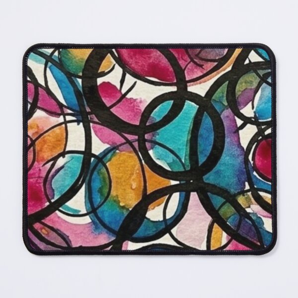 Item preview, Watercolor Circles  designed and sold by DDLeach.