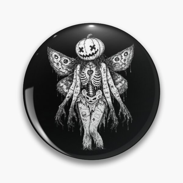 Item preview, Pumpkin Mothgirl designed and sold by VineFiddle.