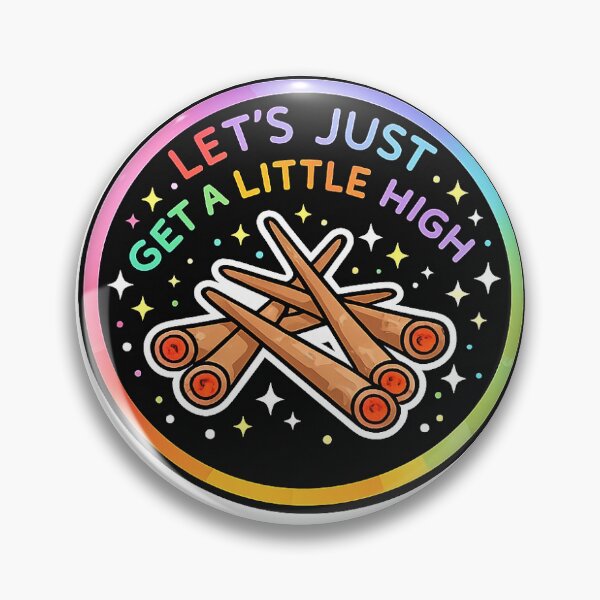 Item preview, Let's Just Get A Little High designed and sold by smokeweedstickers.