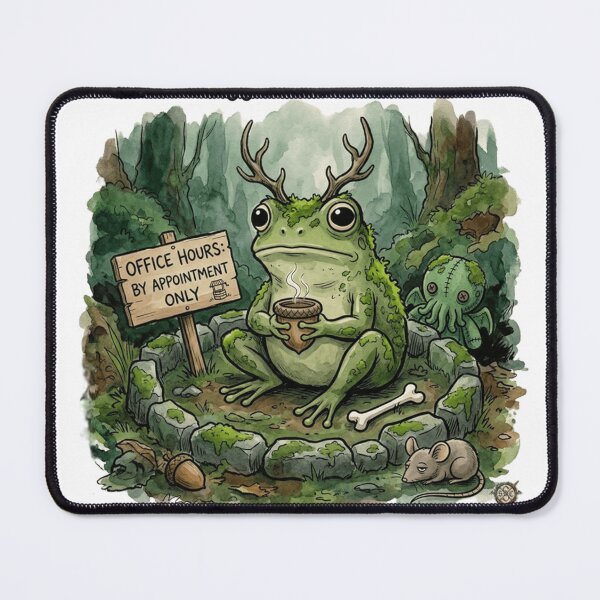 Item preview, Social Availability Of A Haunted Well Frog designed and sold by JossDesign15.