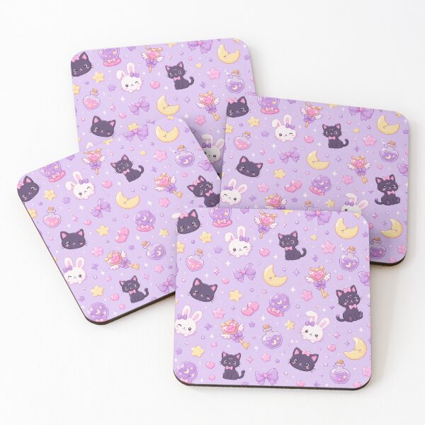 Item preview, Kawaii Magic Fantasy Pattern designed and sold by Soft Berry Studio.