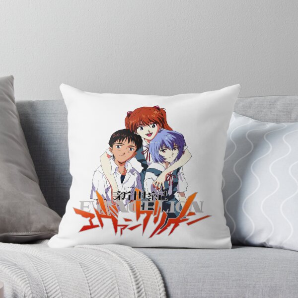 Item preview, Neon Genesis Evangelion; Shinji, Asuka and Rei designed and sold by Marco Bottiglieri.