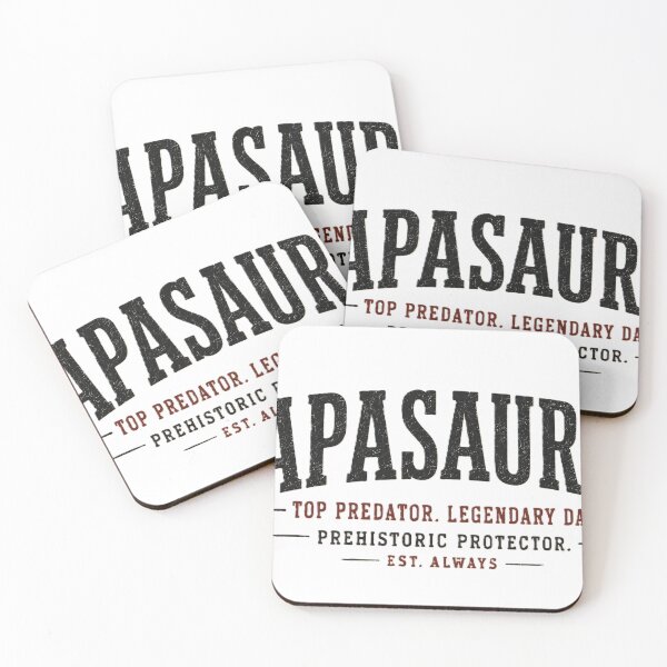 Item preview, Papasaurus - Top Predator Legendary Dad Funny Father's Day Shirt designed and sold by Drawn-Measured.
