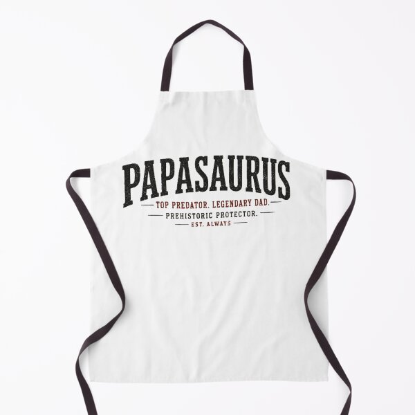 Item preview, Papasaurus - Top Predator Legendary Dad Funny Father's Day Shirt designed and sold by Drawn-Measured.