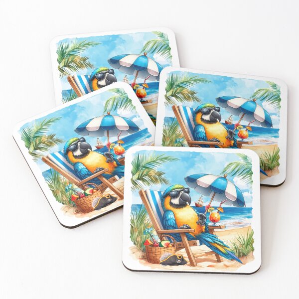 Item preview, Beach Parrot designed and sold by Karen Wood.