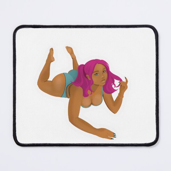 Item preview, Baddie Hand-Drawn Sticker designed and sold by CustomTDesign.