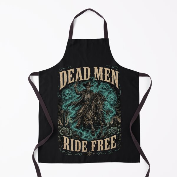 Item preview, Dead Men Ride Free – Ghost Cowboy Western Design designed and sold by GardenReign.