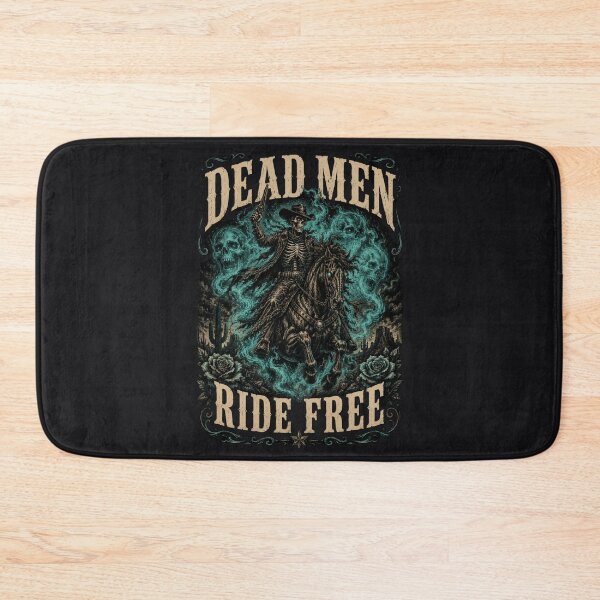 Item preview, Dead Men Ride Free – Ghost Cowboy Western Design designed and sold by GardenReign.