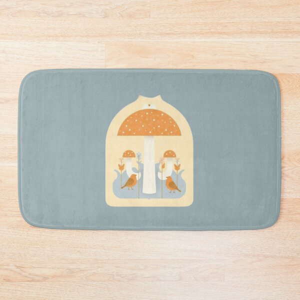 Item preview, Retro Mushroom Forest designed and sold by mellow-koko.