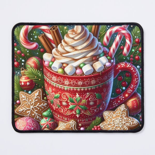 Item preview, Christmas Hot Cocoa Gingerbread designed and sold by Sindarim.