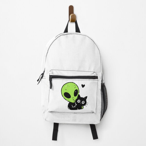 Item preview, y2k alien with cat designed and sold by mysticalkiss.