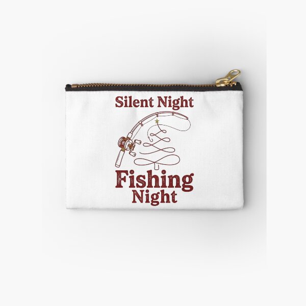 Item preview, silent night, fishing night – christmas fishing net designed and sold by wingoo22.