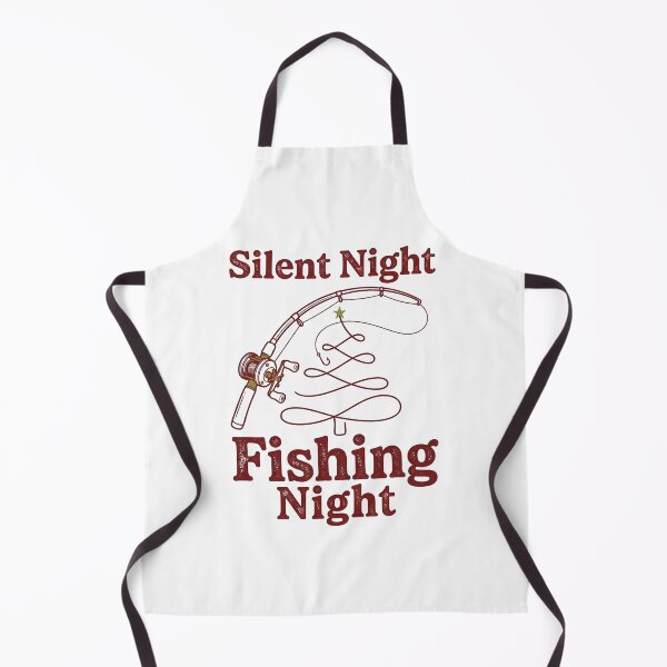 Item preview, silent night, fishing night – christmas fishing net designed and sold by wingoo22.