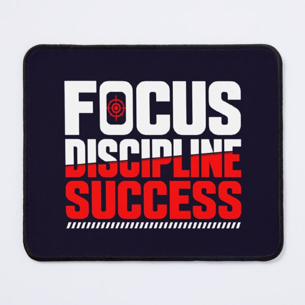 Item preview, Focus Discipline Success Motivational Typography Streetwear Design designed and sold by Contam_ZY.