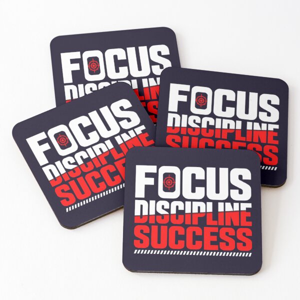 Item preview, Focus Discipline Success Motivational Typography Streetwear Design designed and sold by Contam_ZY.
