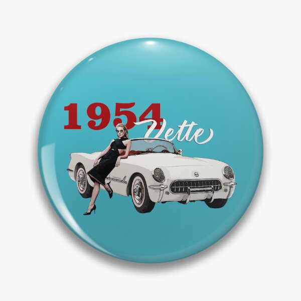 Item preview, VINTAGE SPORTS CARS, 1954 VETTE, C1, ICONIC, 1950s, CLASSIC CAR designed and sold by classic car craze.