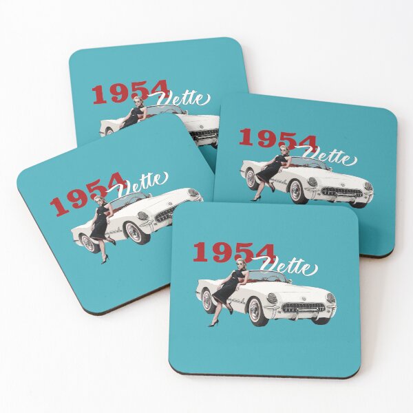 Item preview, VINTAGE SPORTS CARS, 1954 VETTE, C1, ICONIC, 1950s, CLASSIC CAR designed and sold by classic car craze.
