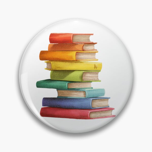 Item preview, Book Stack designed and sold by bubblyrainbow.