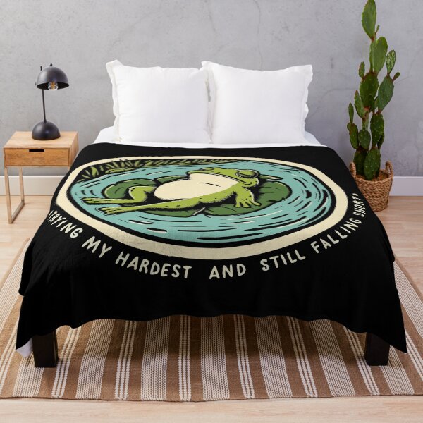 Item preview, Trying My Hardest And Still Falling Short – Relatable Effort Quote designed and sold by Scaryzz.