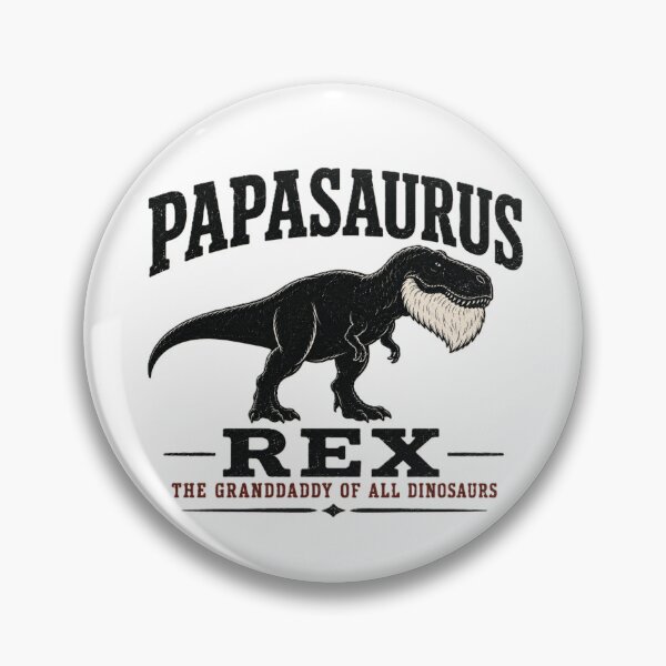 Item preview, Papasaurus Rex Granddaddy of All  - Funny Grandpa shirt designed and sold by Drawn-Measured.