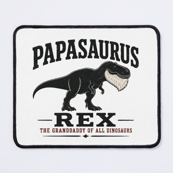 Item preview, Papasaurus Rex Granddaddy of All  - Funny Grandpa shirt designed and sold by Drawn-Measured.
