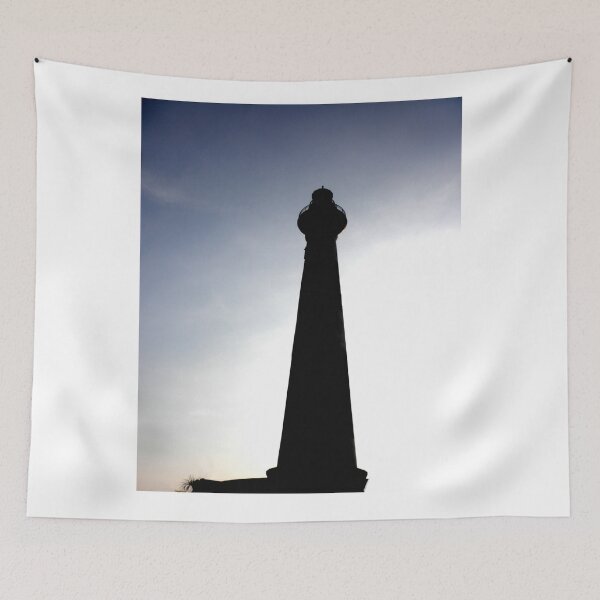 Item preview, Lighthouse Silhouette near Sunset designed and sold by PeppaJackk.