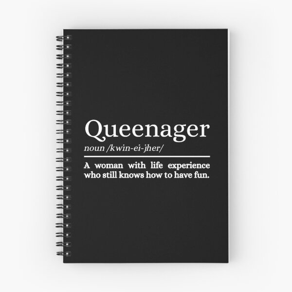 Item preview, Queenager noun designed and sold by Dondonmart.