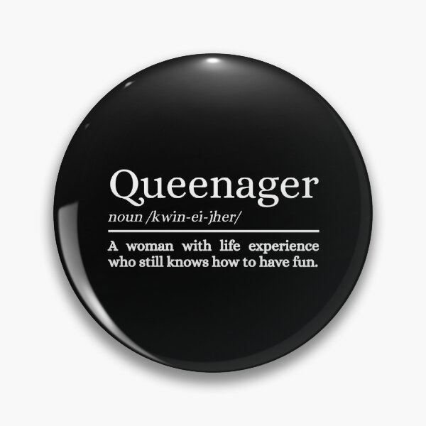 Item preview, Queenager noun designed and sold by Dondonmart.