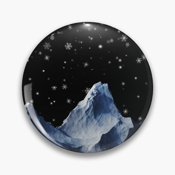 Item preview, Winter Moon over Mystic Mountains space Art  designed and sold by FahdSpaceArt.