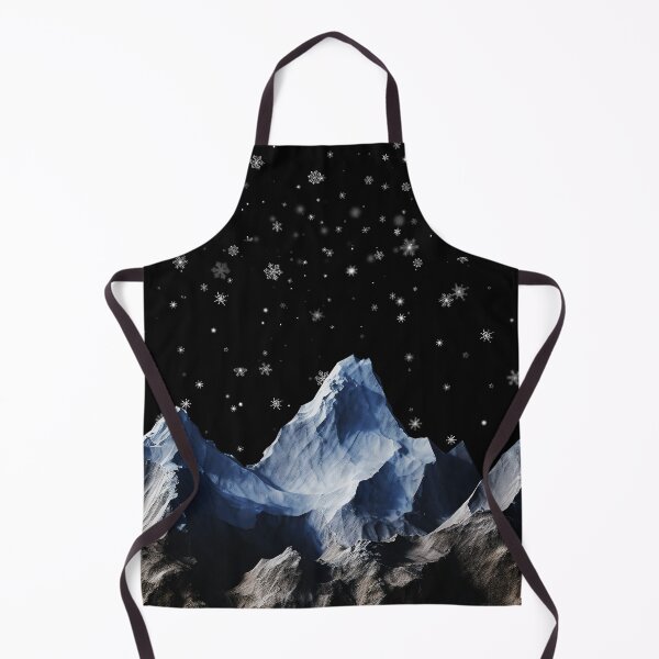 Item preview, Winter Moon over Mystic Mountains space Art designed and sold by FahdSpaceArt.