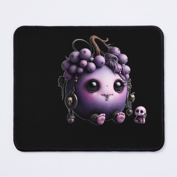 Item preview, Goth Grape - Creepy Cute Fruits Collection #6 designed and sold by LujziWorld.