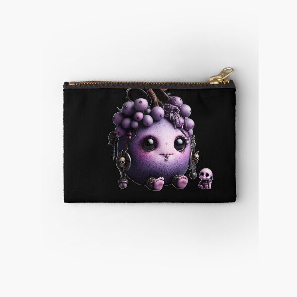 Item preview, Goth Grape - Creepy Cute Fruits Collection #6 designed and sold by LujziWorld.