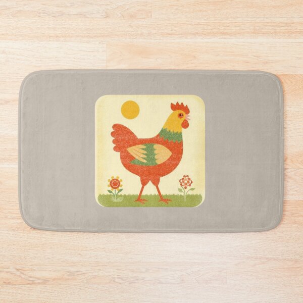 Item preview, Sunny Retro Rooster designed and sold by mellow-koko.