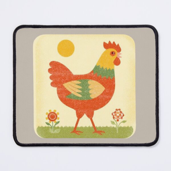 Item preview, Sunny Retro Rooster designed and sold by mellow-koko.