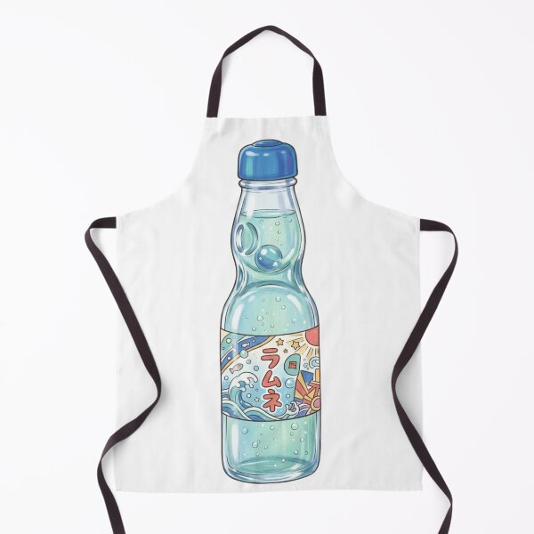 Item preview, Japanese Ramune Soda Bottle - Cute Kawaii Summer Drink Art designed and sold by vekotpu.
