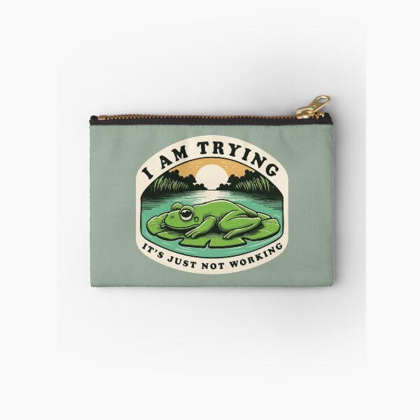 Item preview, I’m Trying It’s Just Not Working – Funny Relatable Life Quote designed and sold by Scaryzz.