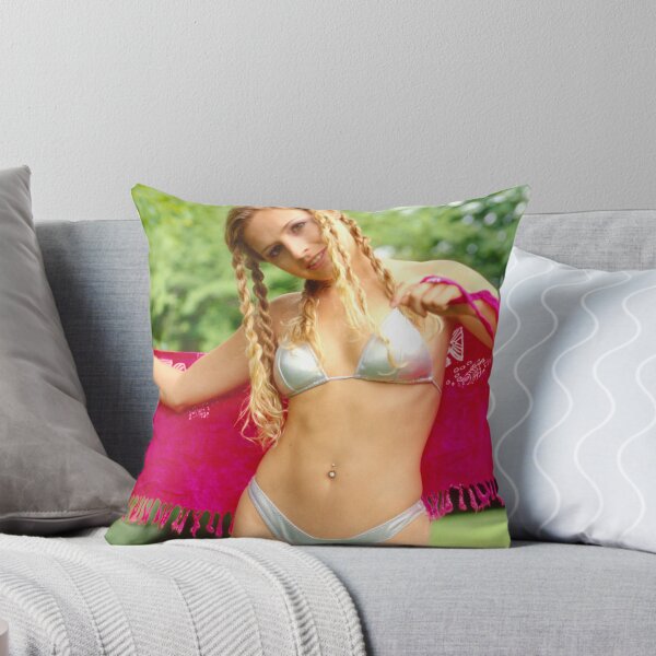 Item preview, Woman in Silver Bikini Outdoors designed and sold by jklune.
