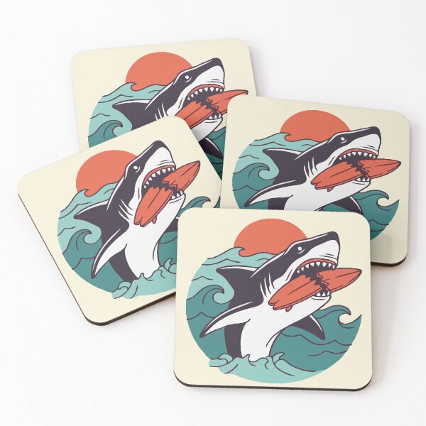 Item preview, Surfboard Shark Biter designed and sold by Gkinoki.
