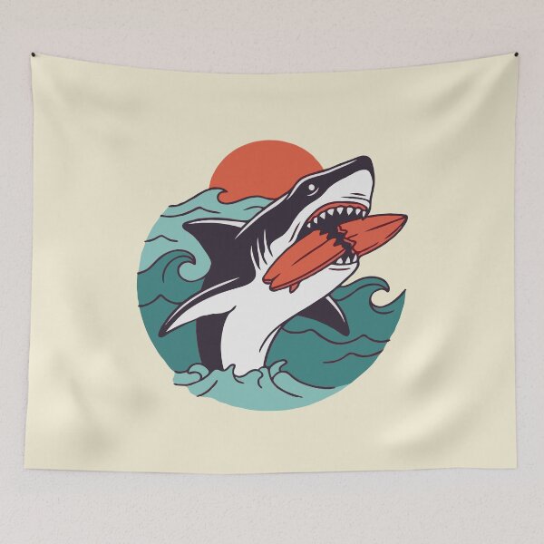 Item preview, Surfboard Shark Biter designed and sold by Gkinoki.