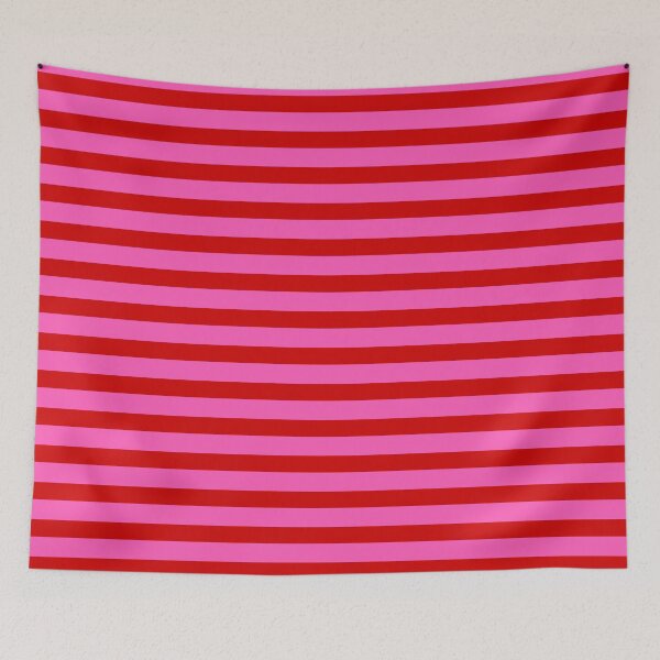 Item preview, Red and Pink Stripes Pattern designed and sold by faithinkindness.