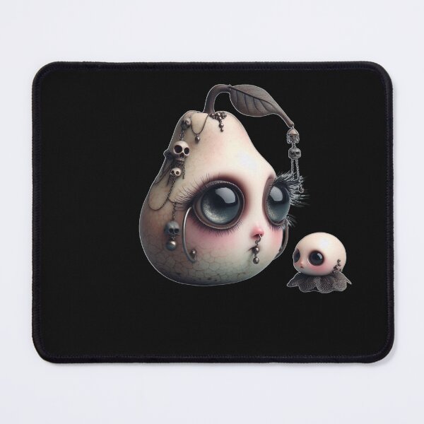 Item preview, Goth Pear - Creepy Cute Fruits Collection #7 designed and sold by LujziWorld.