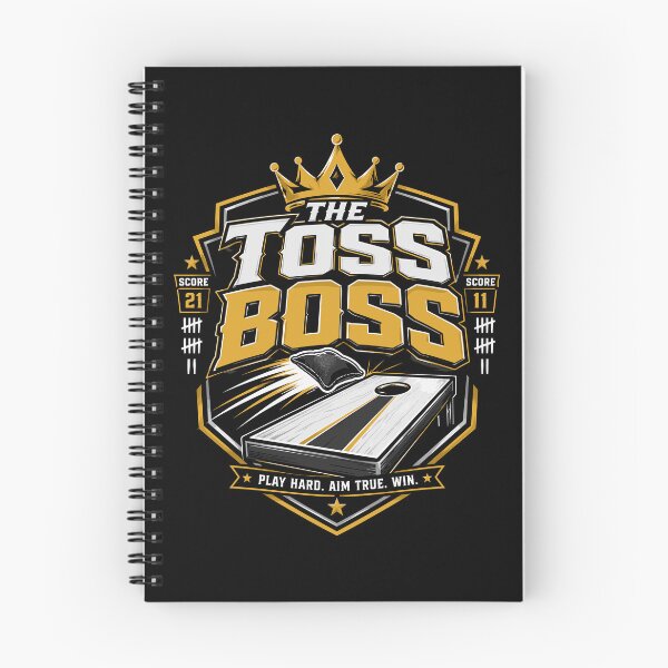 Item preview, The Toss Boss Cornhole King designed and sold by tshirtexpressiv.