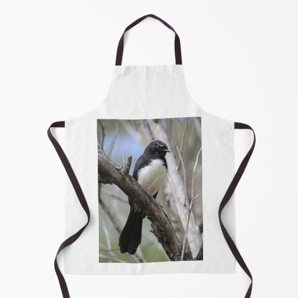 Item preview, Willie Wagtail Perched on a Bush Branch designed and sold by 27Tammy27.